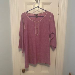 Eddie Bauer linen tunic